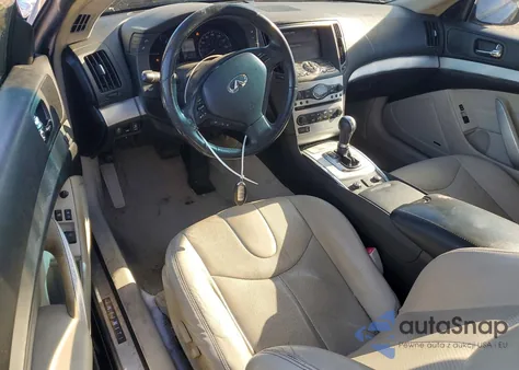 2013 Infiniti G37 z USA, uszkodzony, nr VIN JN1CV6EL2DM982233